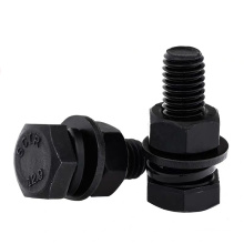 DIN933 Hex Bolt Geomet Hexagon Half Threaded Bolt